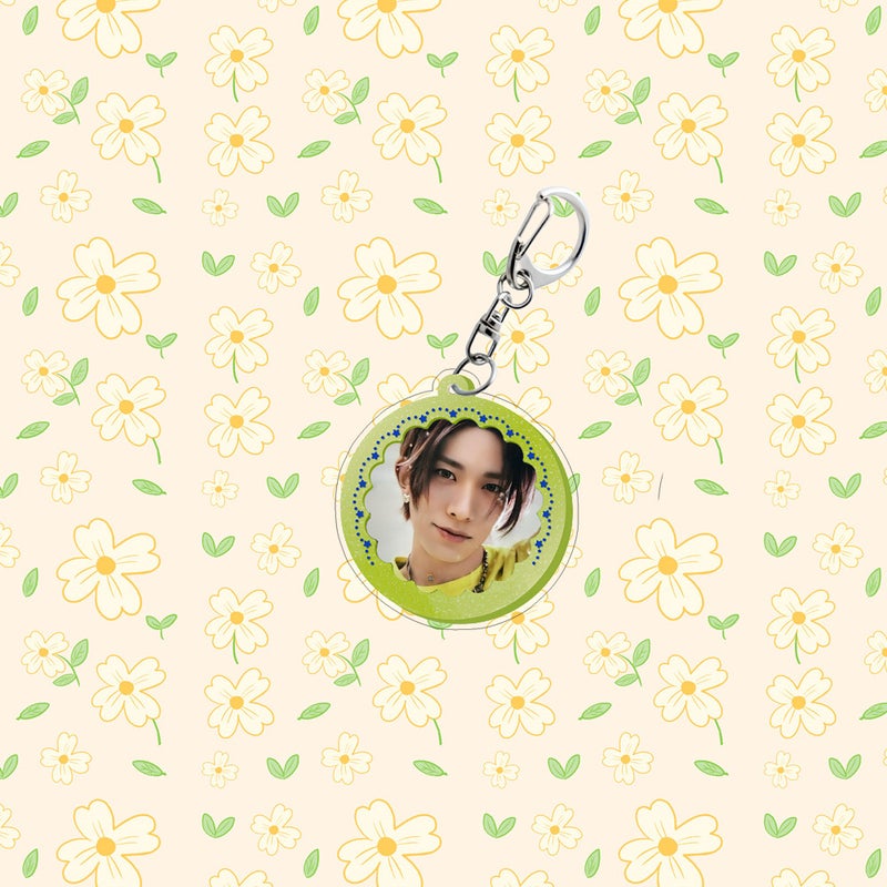 N Liang Zhenyuan, Park Cheng-Hyun, Kim Seon-Yu, Xi Village Li Peripheral Accessories, Bag Keychain 1012 - Image 1